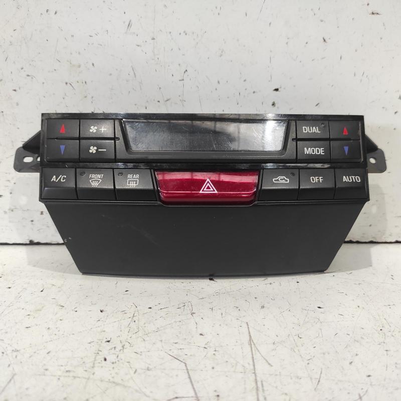 heater/aircon controls