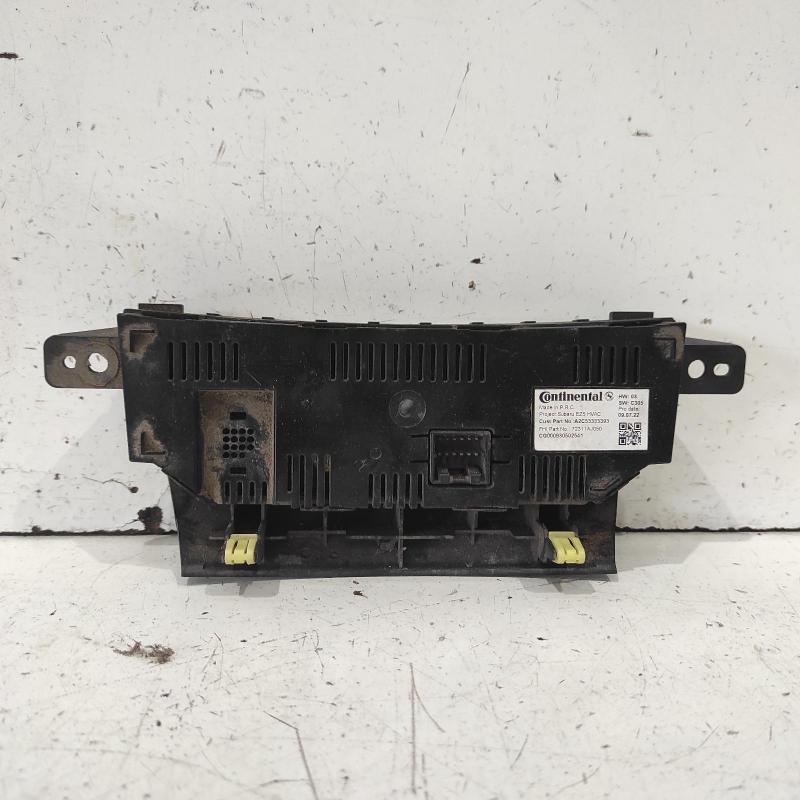 heater/aircon controls