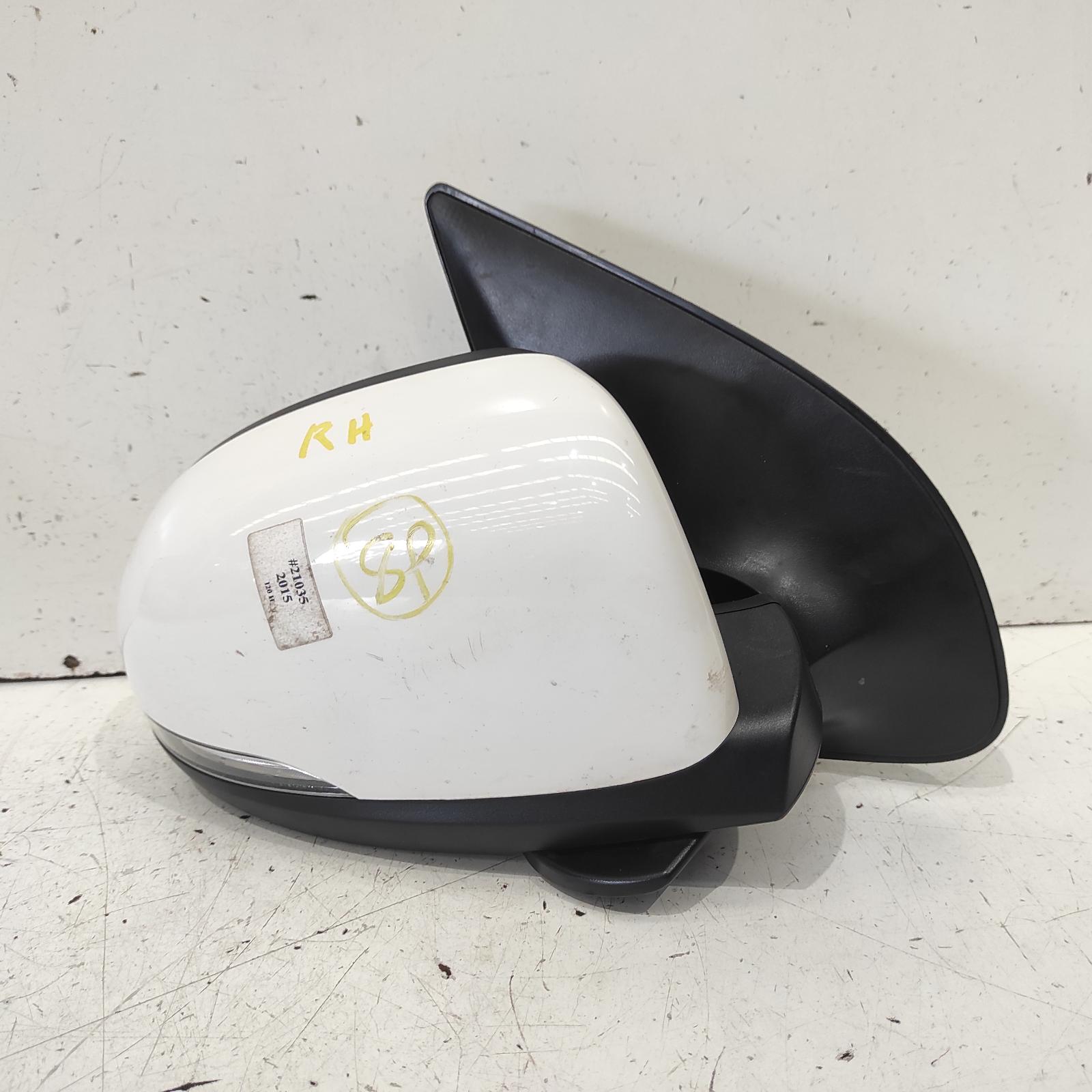 I20 Door Mirror Right 2012-2015 pb,power folding,w/ flasher type,03/12-12/15 00021035 #643361