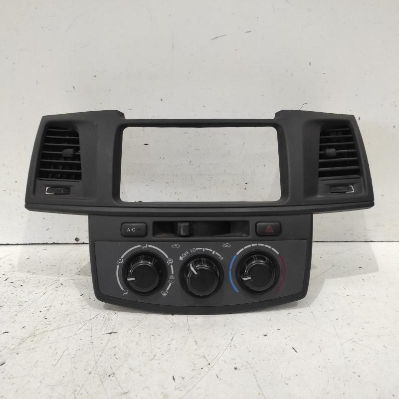 heater/aircon controls