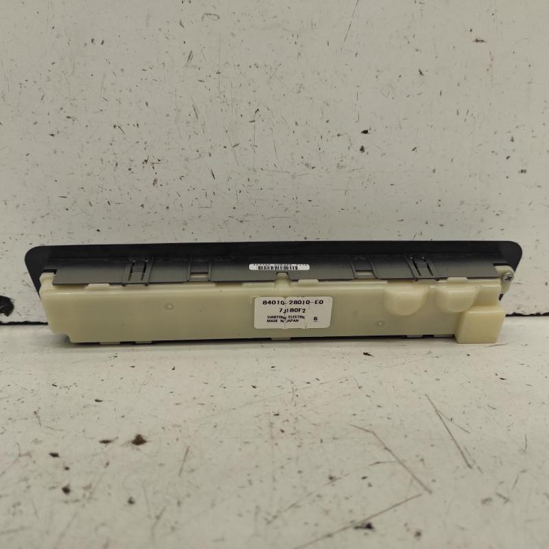 heater/aircon controls