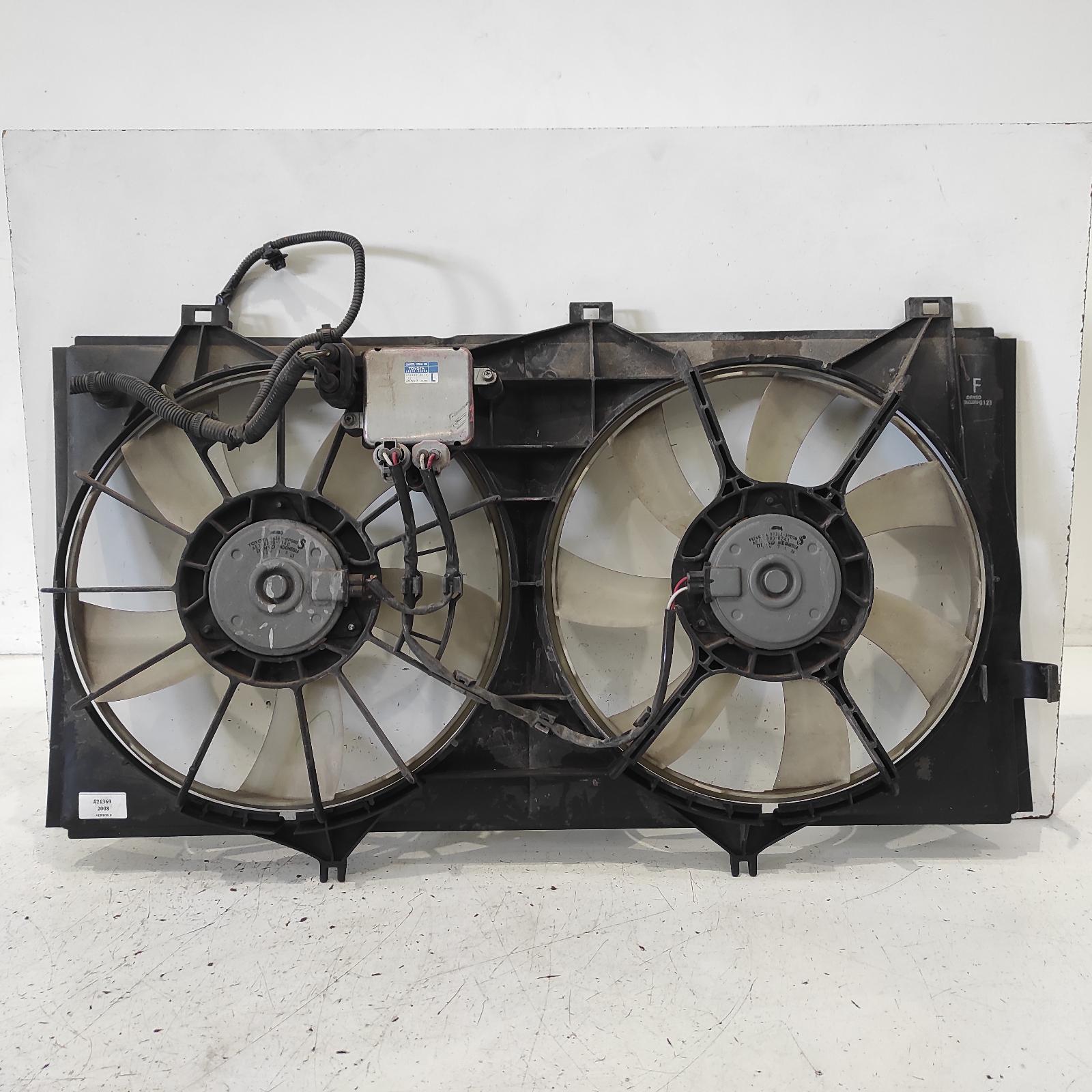 Aurion Fan 2006-2012 dual fan assy,gsv40r,10/06-03/12 00021369 #644535