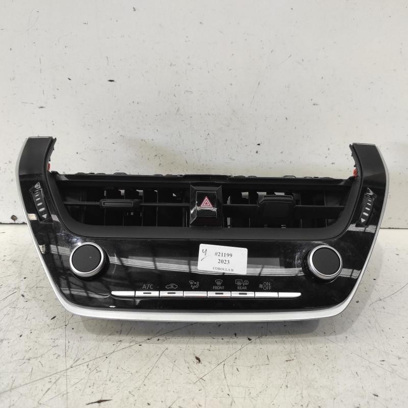 heater/aircon controls