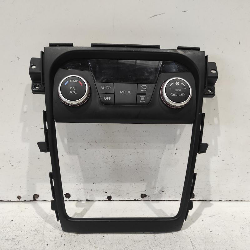 heater/aircon controls