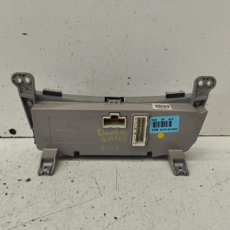 heater/aircon controls