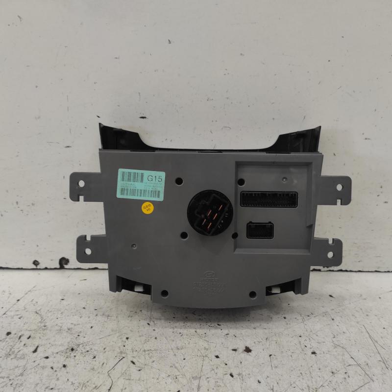 heater/aircon controls