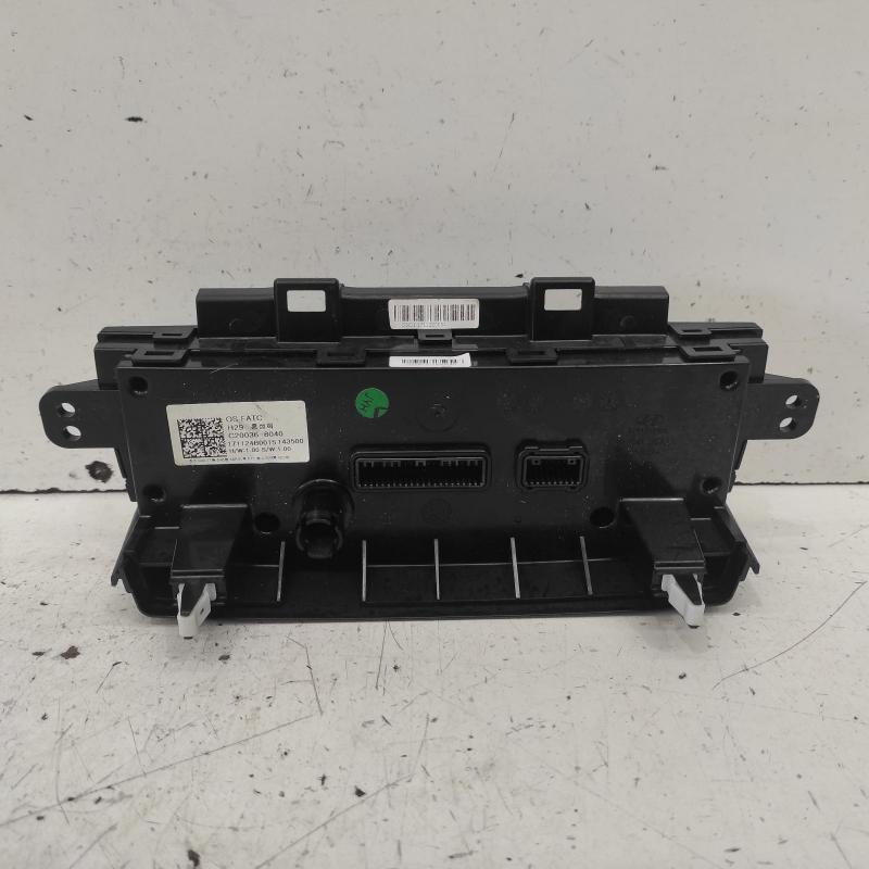 heater/aircon controls