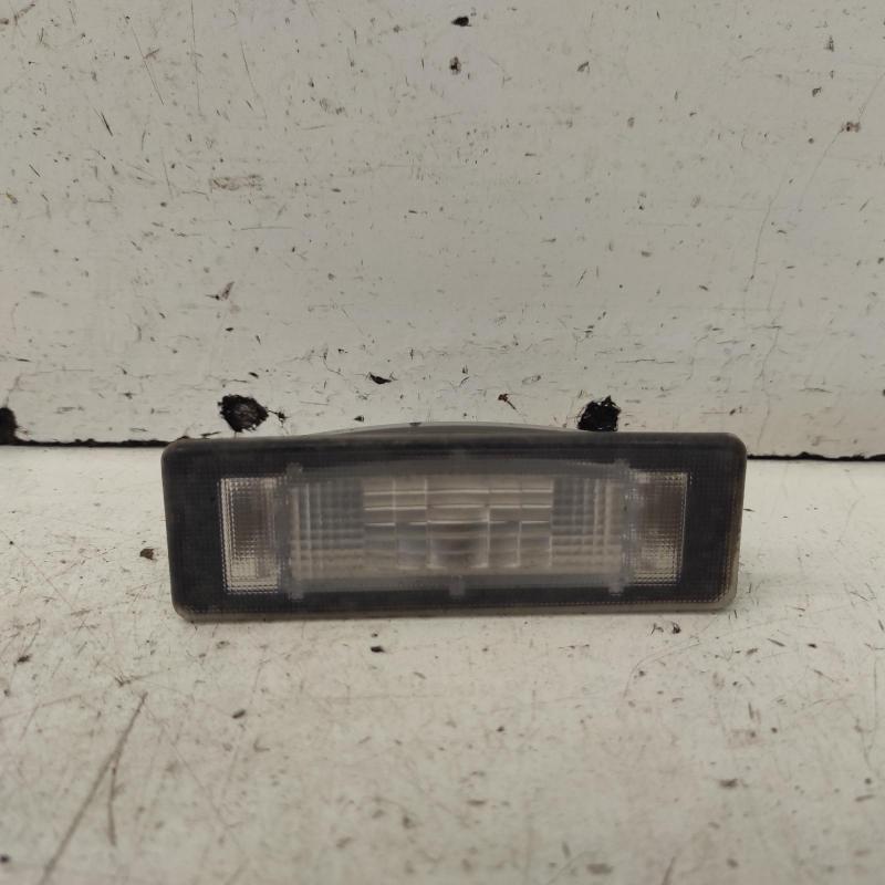 number plate lamp