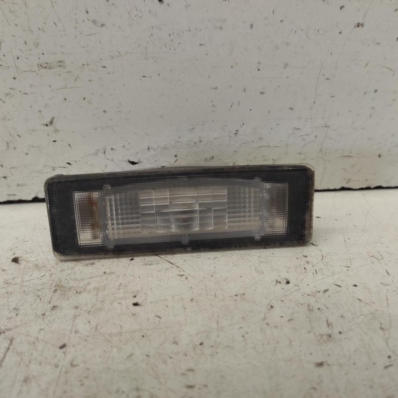 number plate lamp