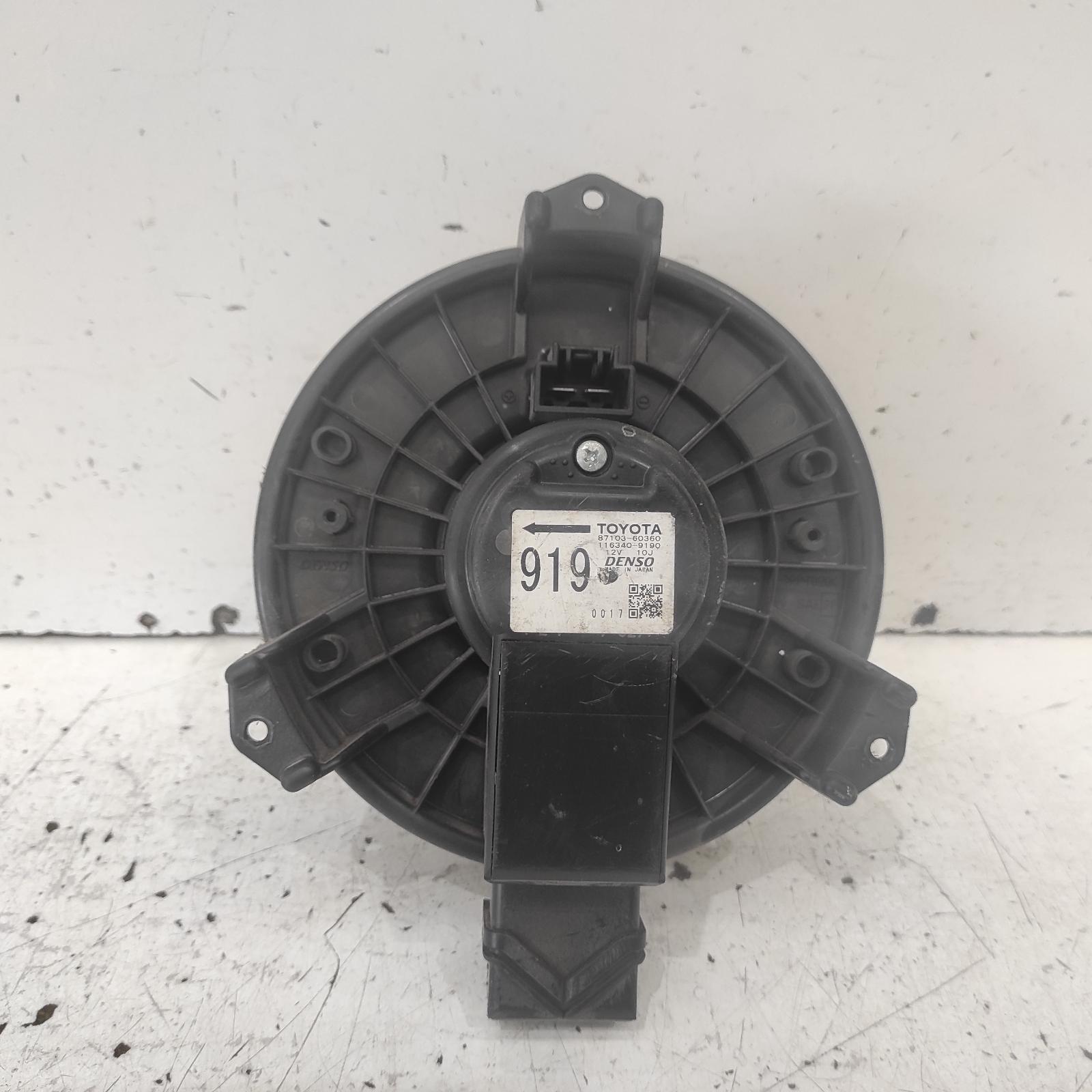 Prado Heater Fan/motor 2003-2009 front,climate control type,120 series,02/03-10/09 00020782 #650257