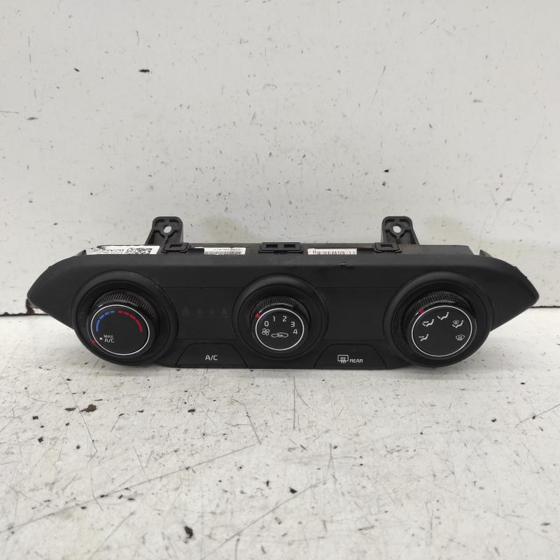 heater/aircon controls