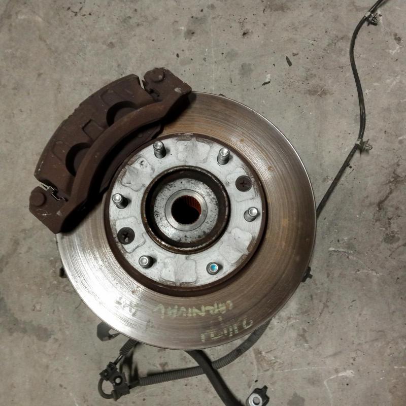 hub assembly front left