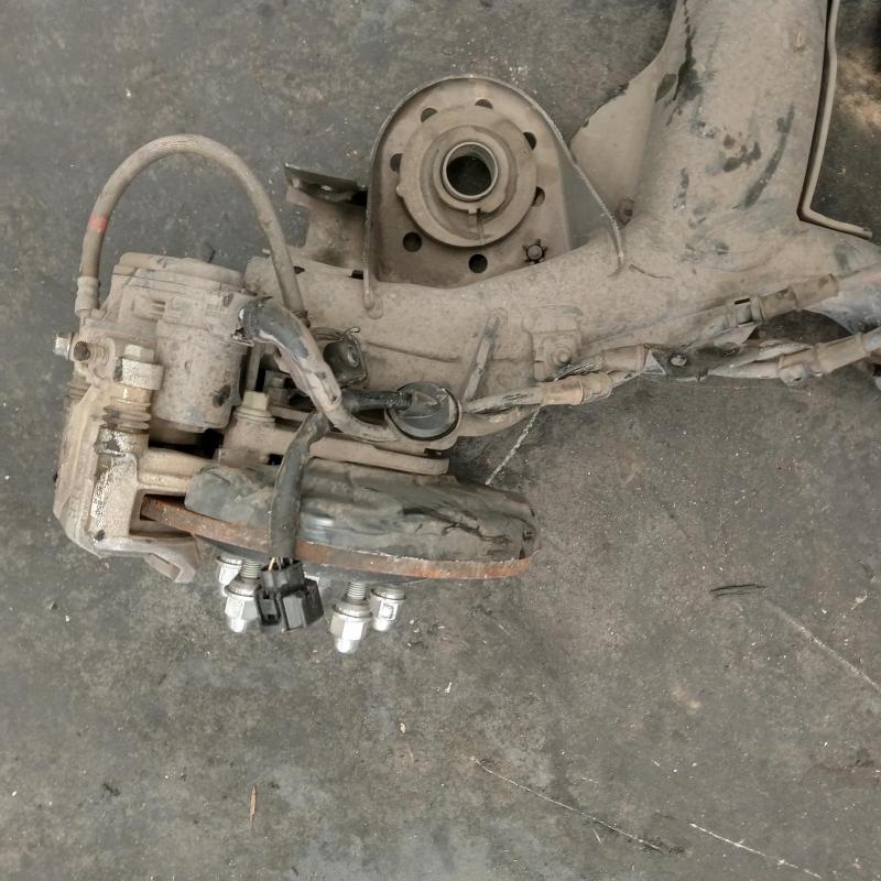 crossmember/cradle/beam rear