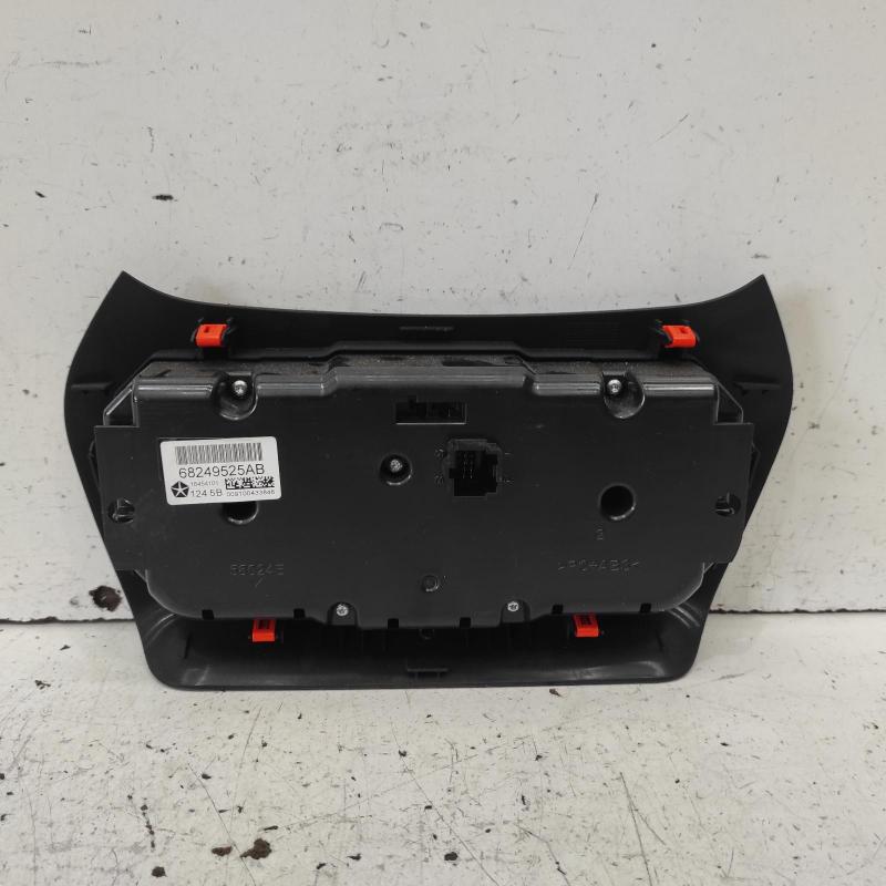 heater/aircon controls