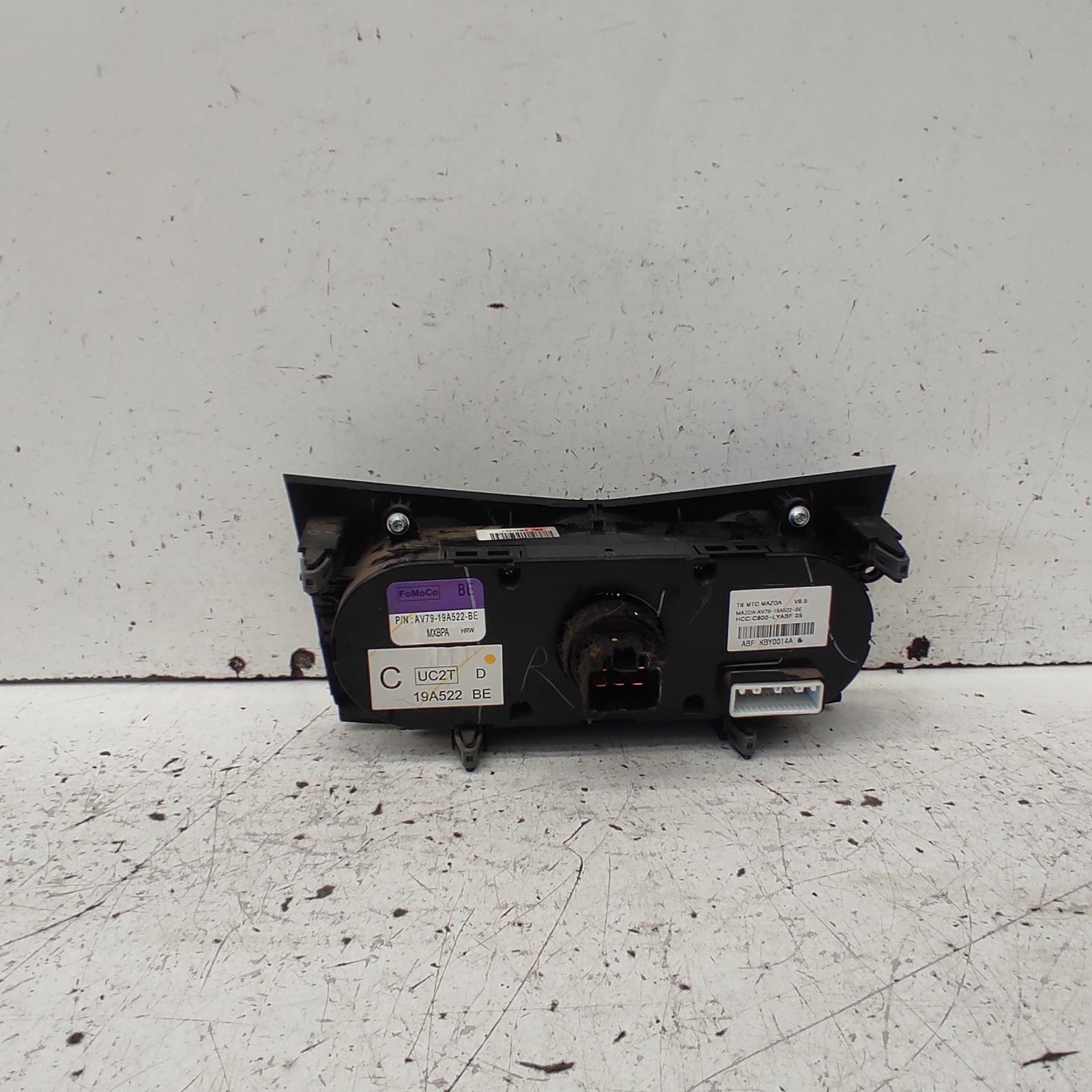 Bt50 Heater/aircon Controls 2011-2020 up-ur,non climate control type,10/11-06/20 00021574 #655242