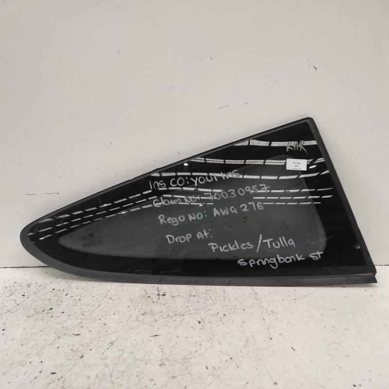 side glass rear right