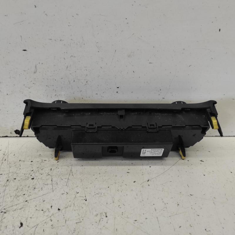 heater/aircon controls