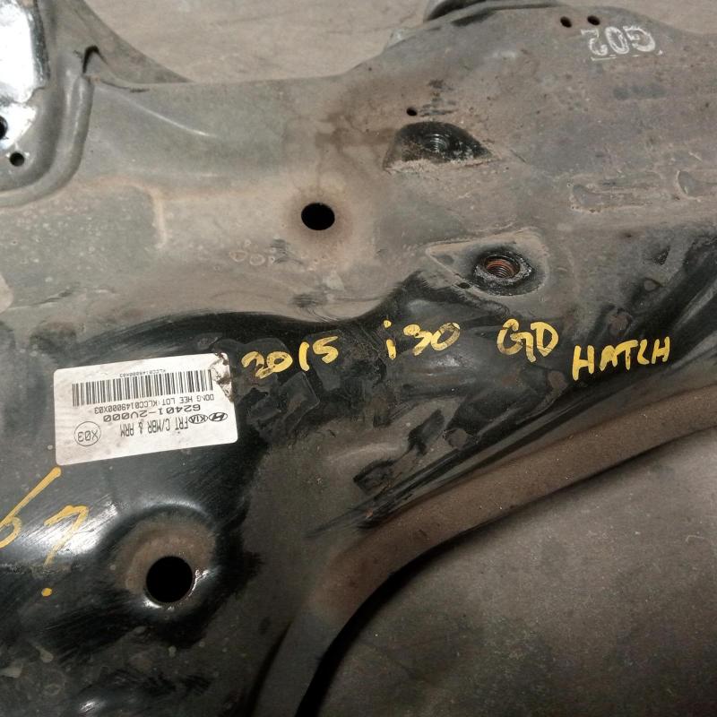 crossmember/cradle front