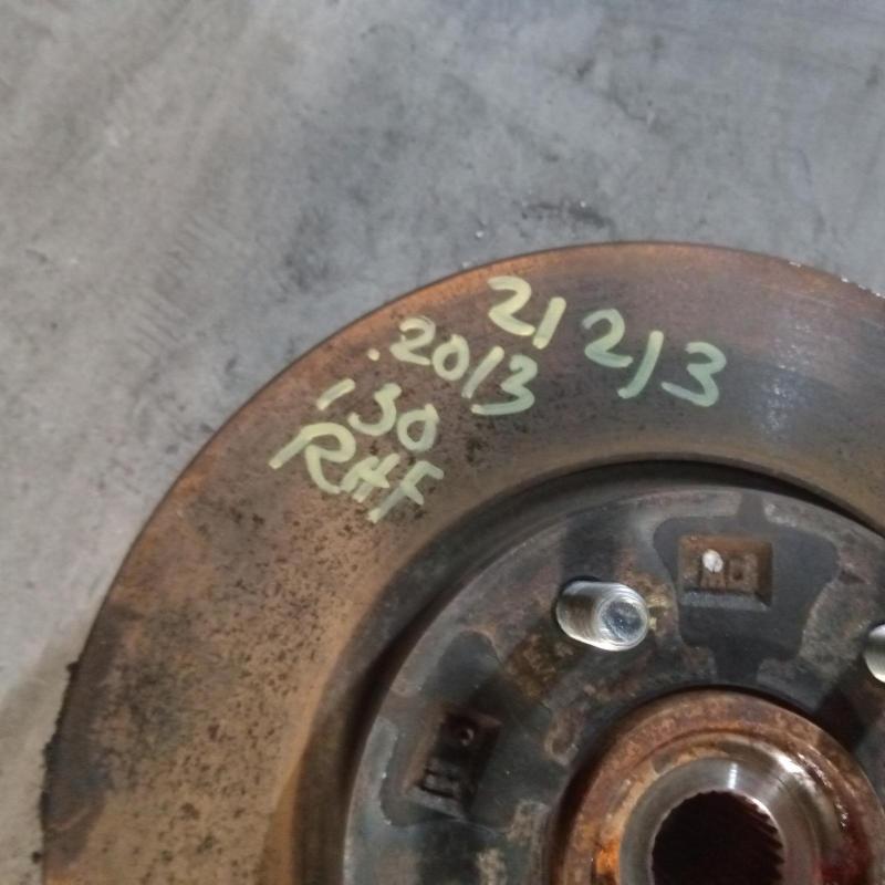 hub assembly front right