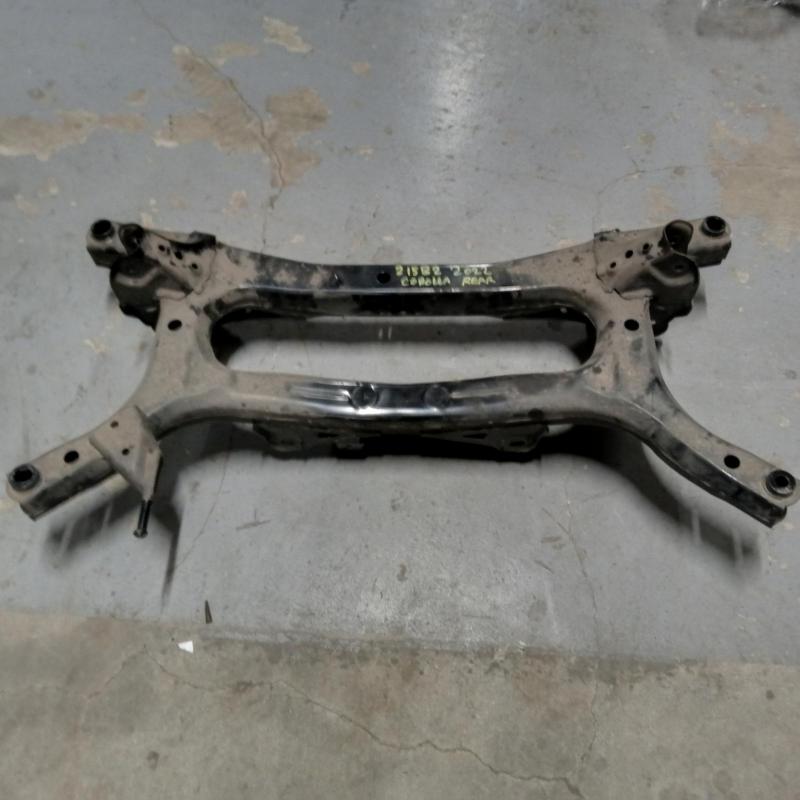 crossmember/cradle/beam rear