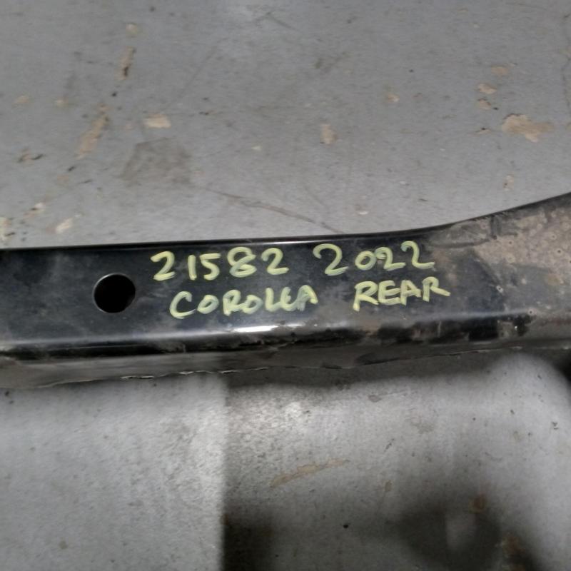 crossmember/cradle/beam rear