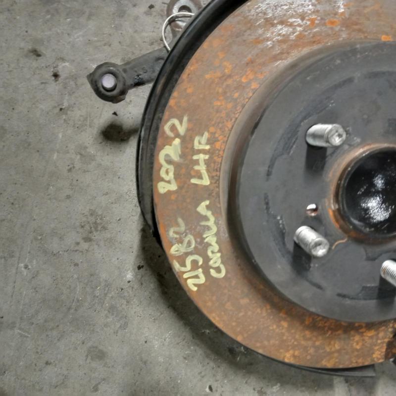 hub assembly rear left