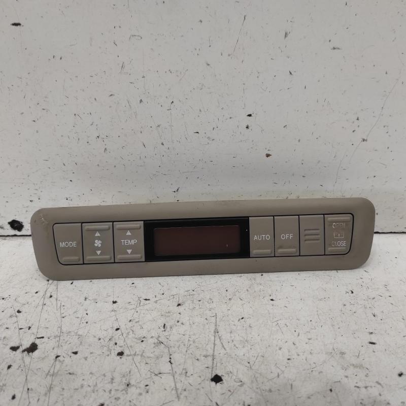 heater/aircon controls