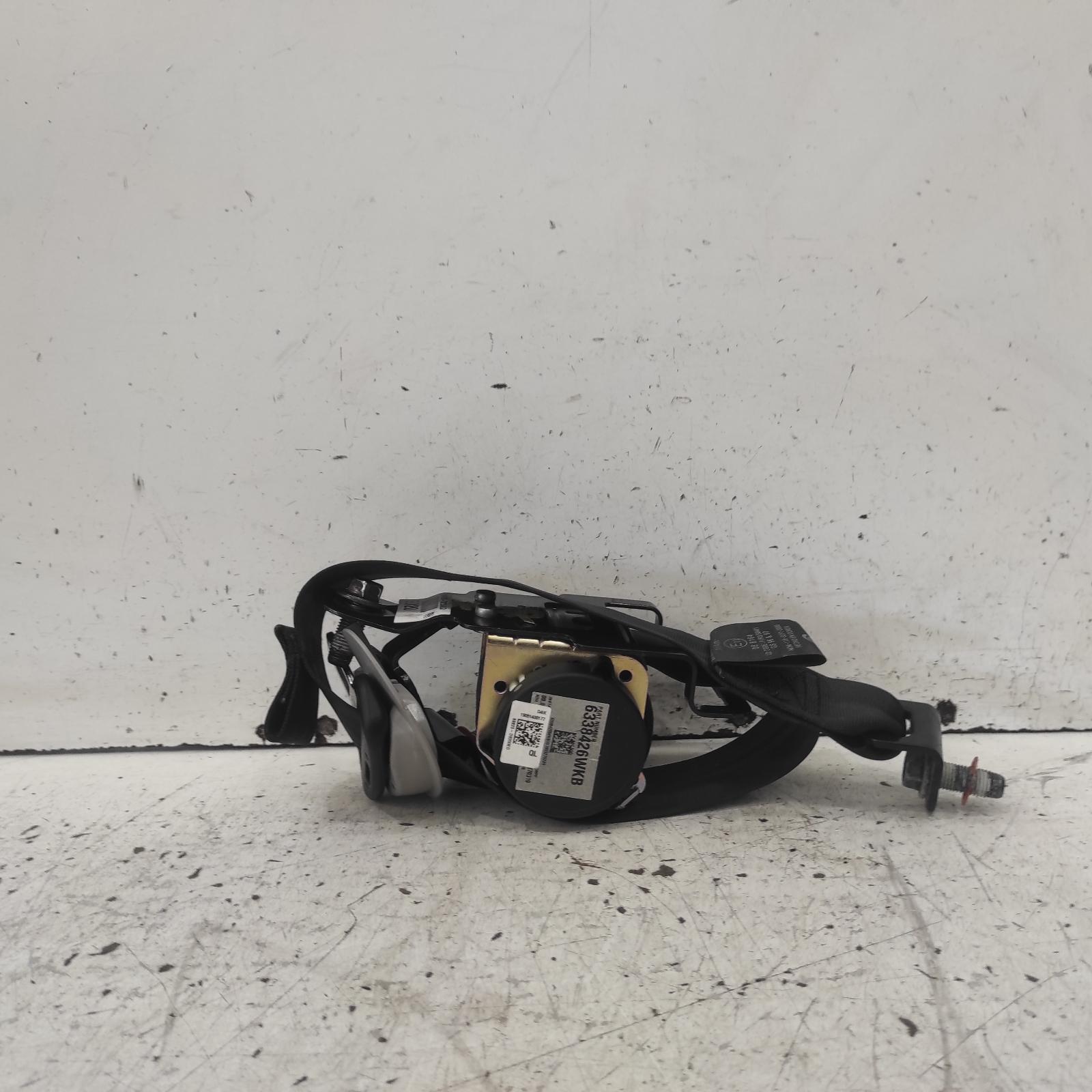Sportage Seat Belt Stalk 2015-2021 rh rear,seat belt only (no stalk),ql,10/15-08/21 00021633 #659514
