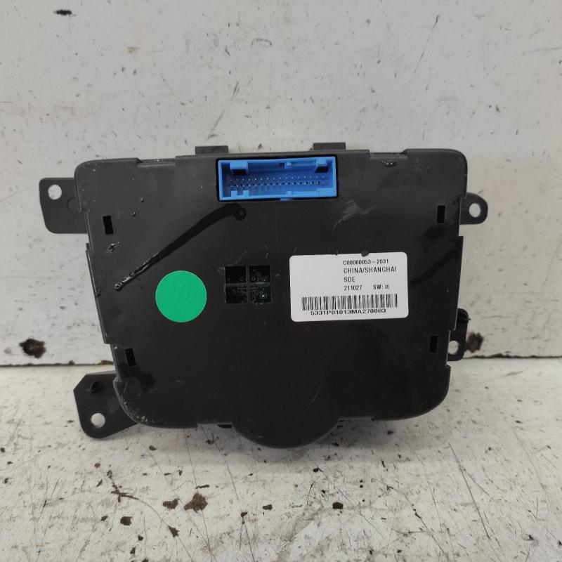 heater/aircon controls