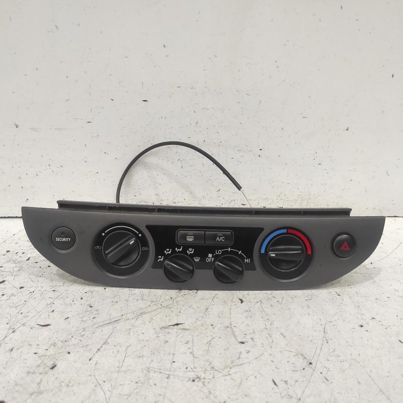 heater/aircon controls