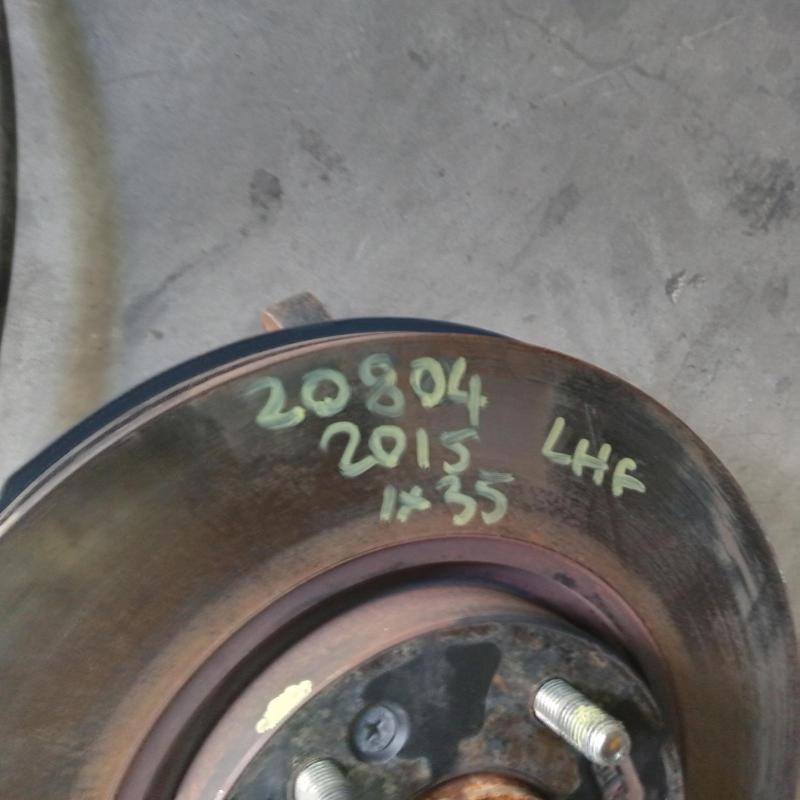 hub assembly front left