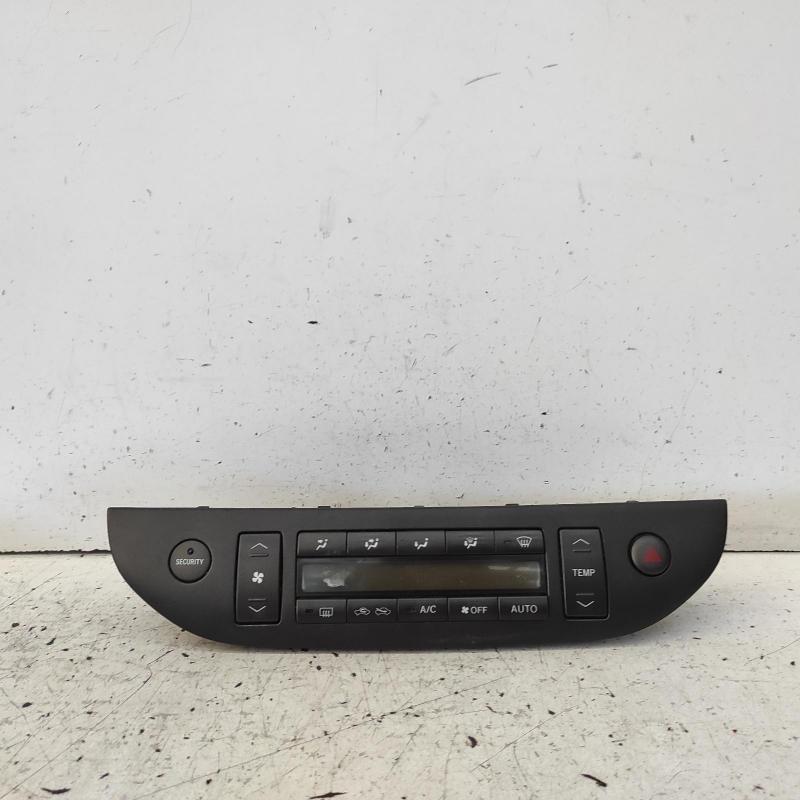 heater/aircon controls