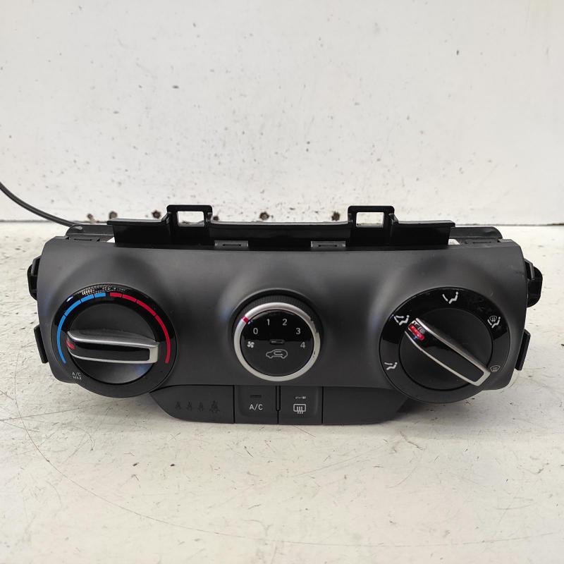 heater/aircon controls