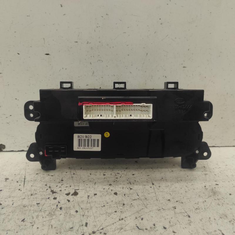 heater/aircon controls