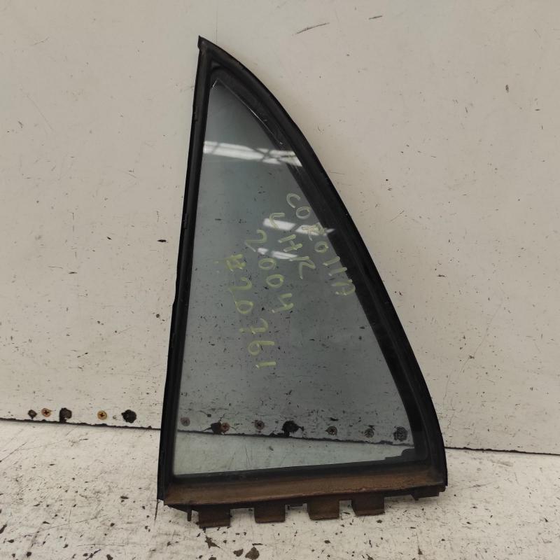 quarter door glass rear left