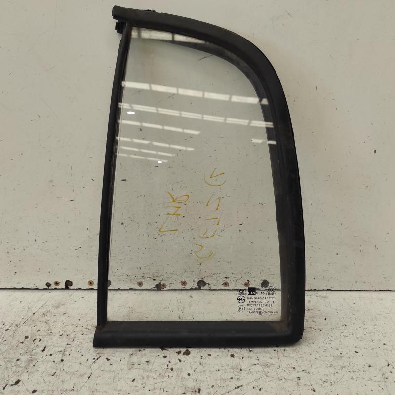 quarter door glass rear left