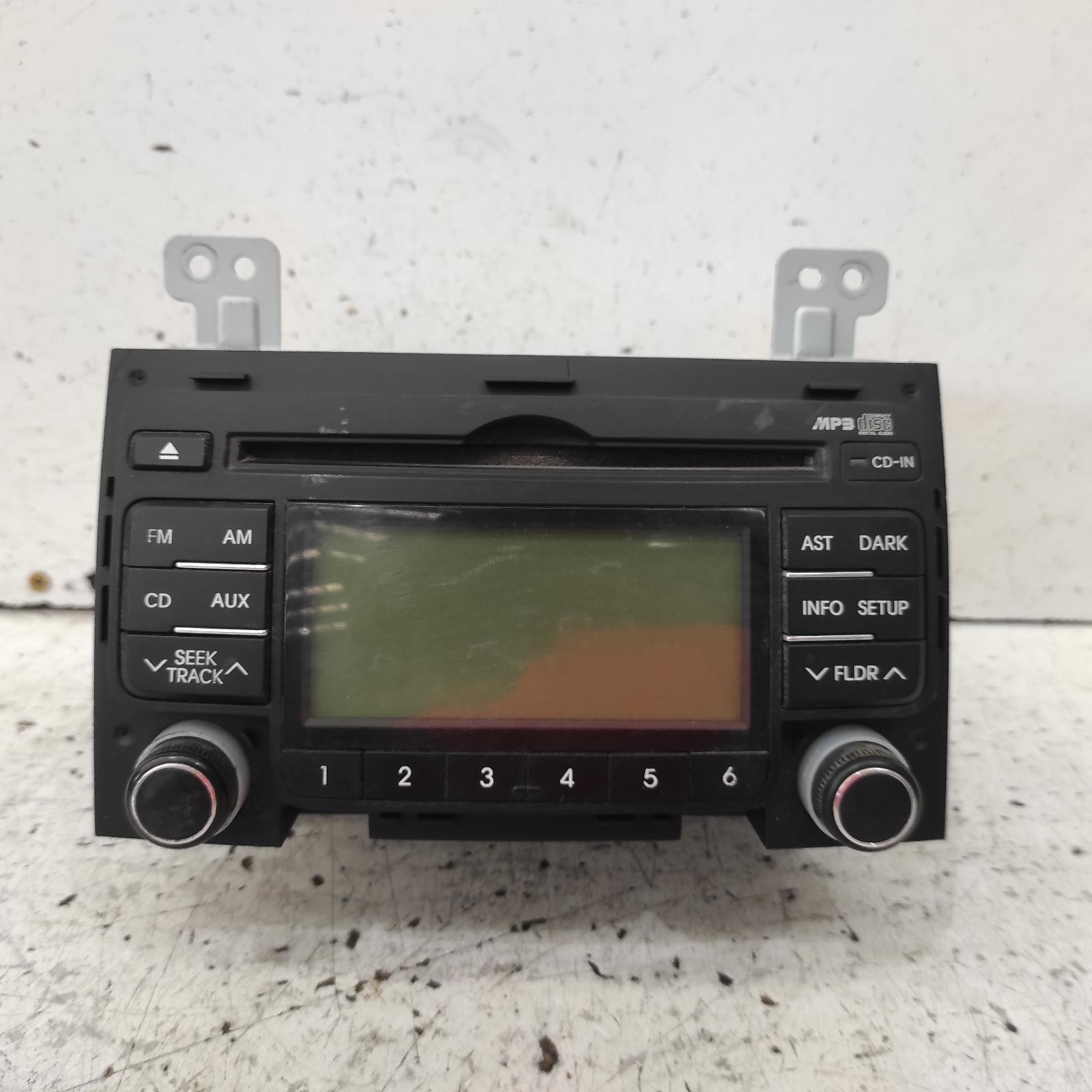 I30 Stereo/head Unit 2007-2012 mp3/wma/aux/cd player,non bluetooth type,single disc player,fd,09/07-04/12 00019483 #668253