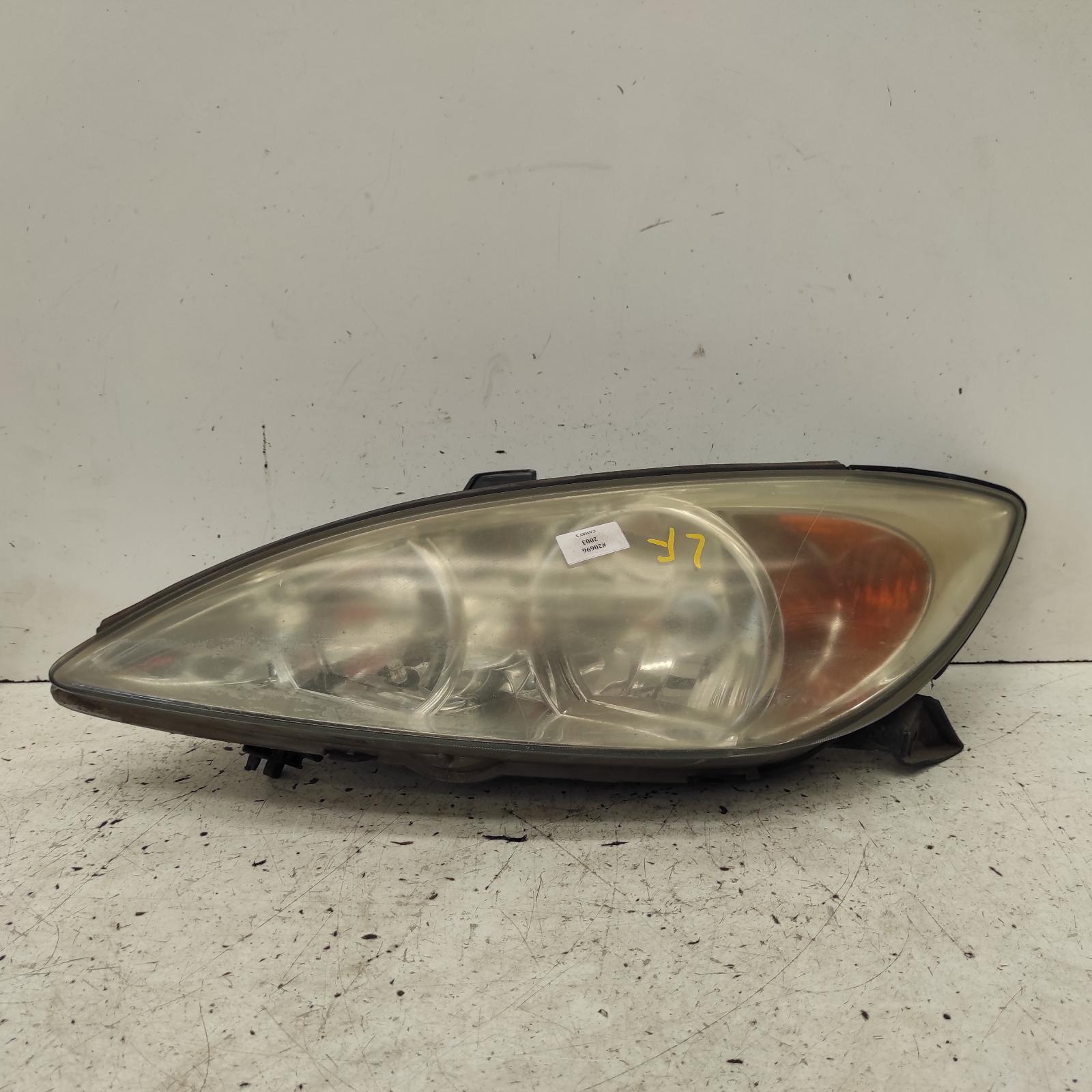 Camry Headlamp Left 2002-2004 sk36,altise/ateva/azura,chrome insert type,08/02-09/04 00020696 #668324