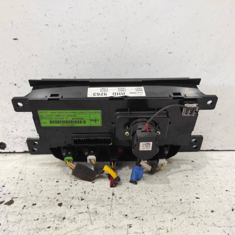 heater/aircon controls