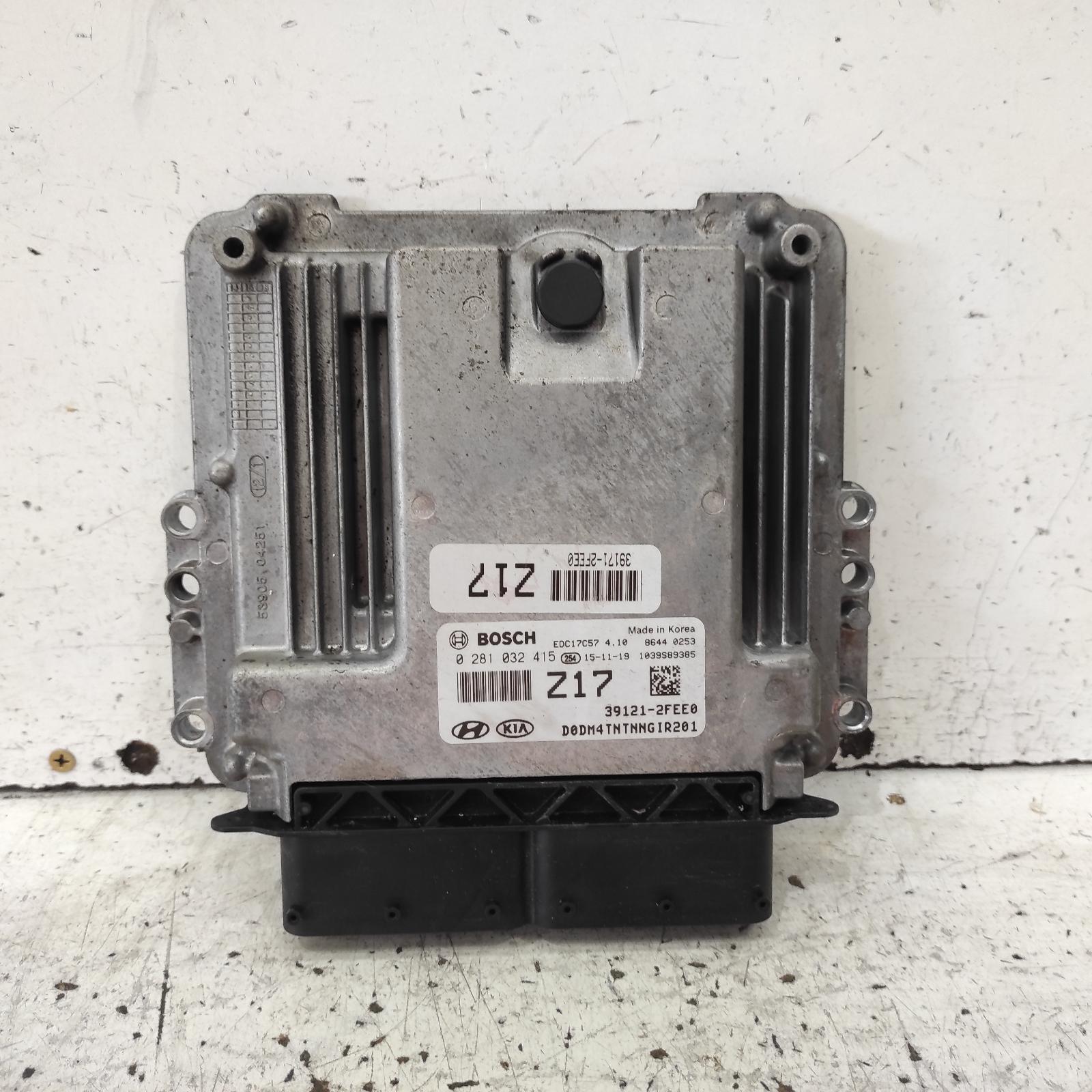 Santa Fe Ecu 2012-2018 engine ecu,2.2,turbo diesel,ecu only,dm,06/12-02/18 00020518 #669013