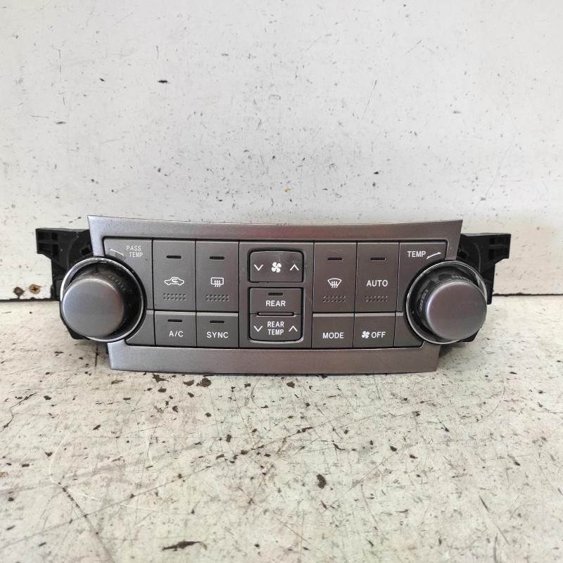 heater/aircon controls