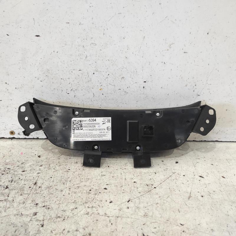 heater/aircon controls