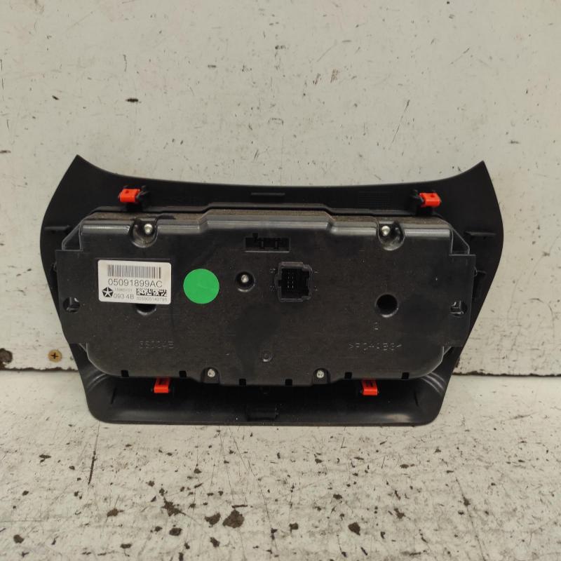 heater/aircon controls