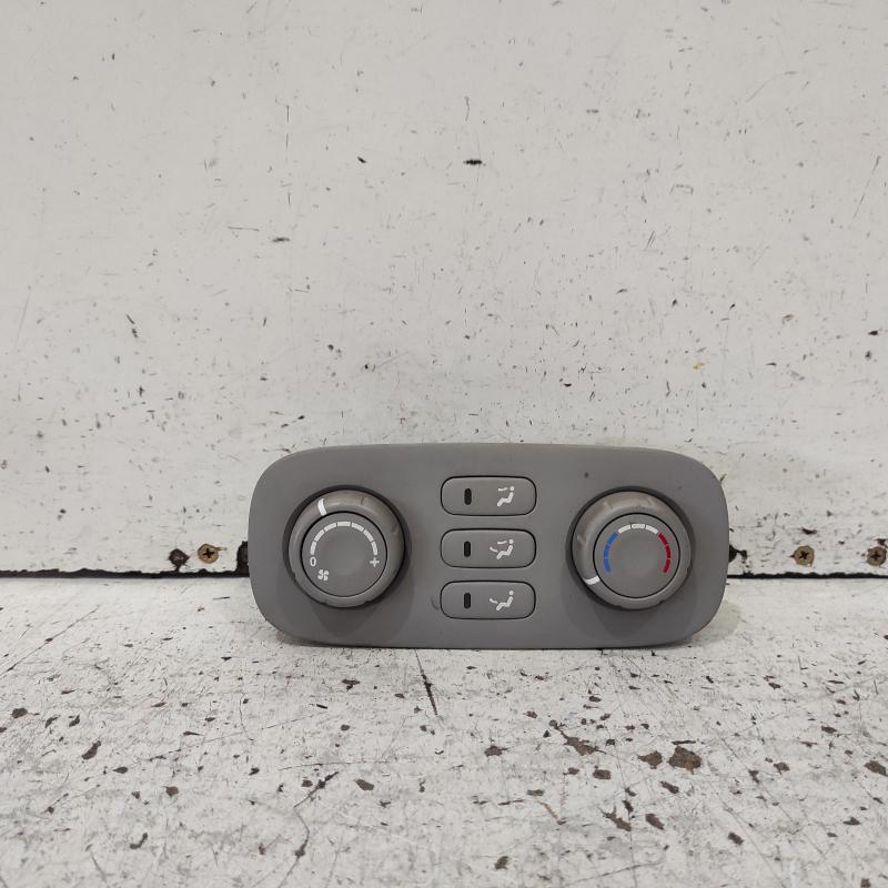 heater/aircon controls