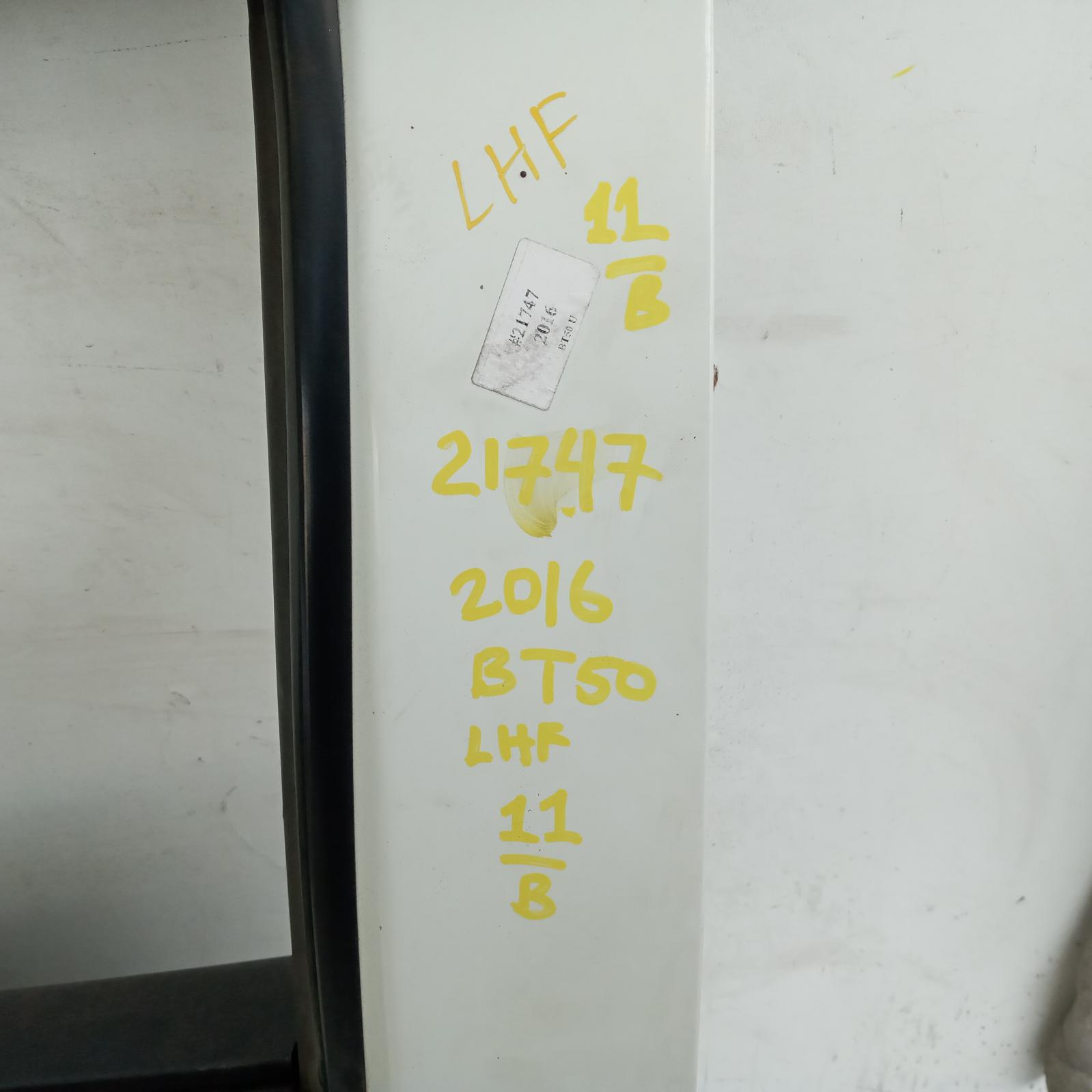 Bt50 Door Front Left 2011-2020 up-ur,single/extra cab,10/11-06/20 00021747 #672112