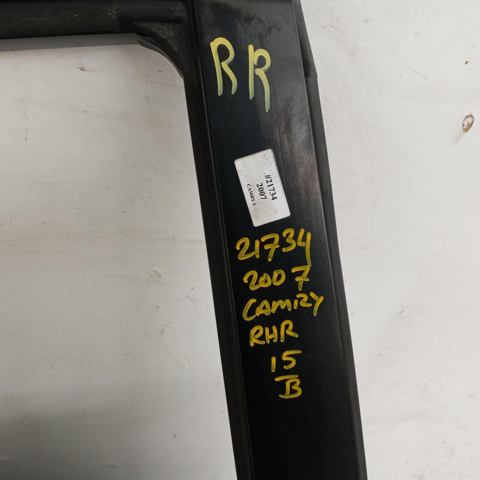 Camry Door/sliding Rear Right 2006-2011 acv40,w/ mould type,06/06-11/11 00021734 #672511