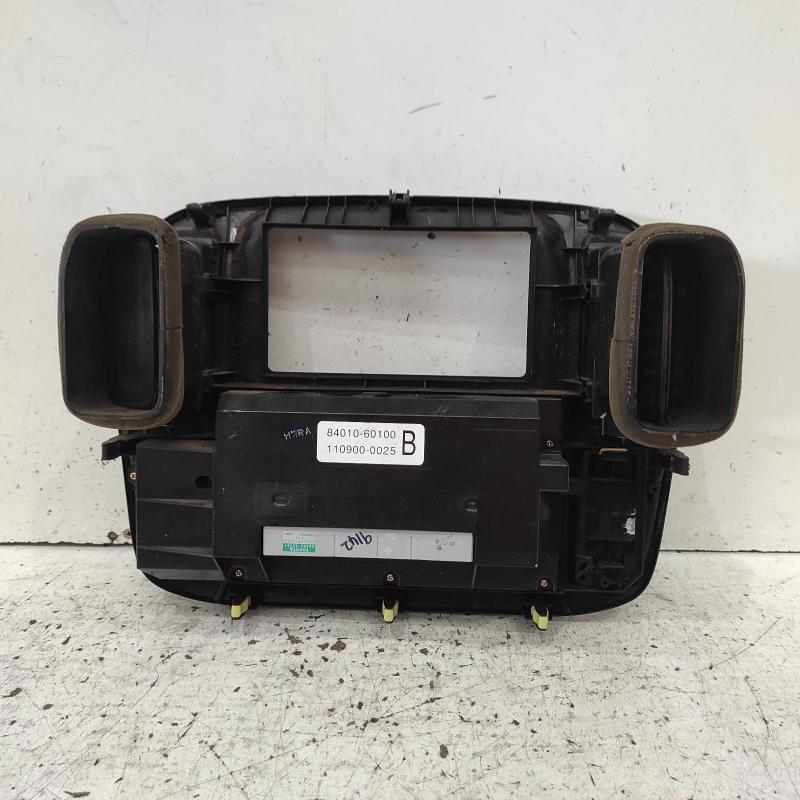 heater/aircon controls