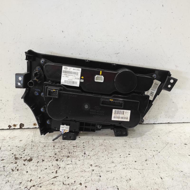 heater/aircon controls