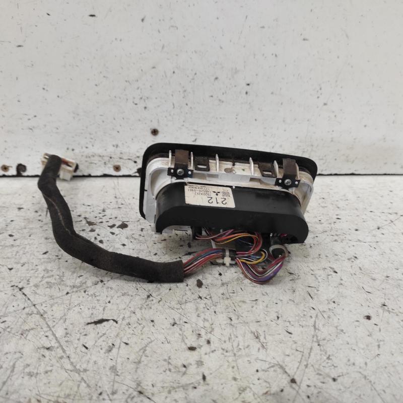 heater/aircon controls