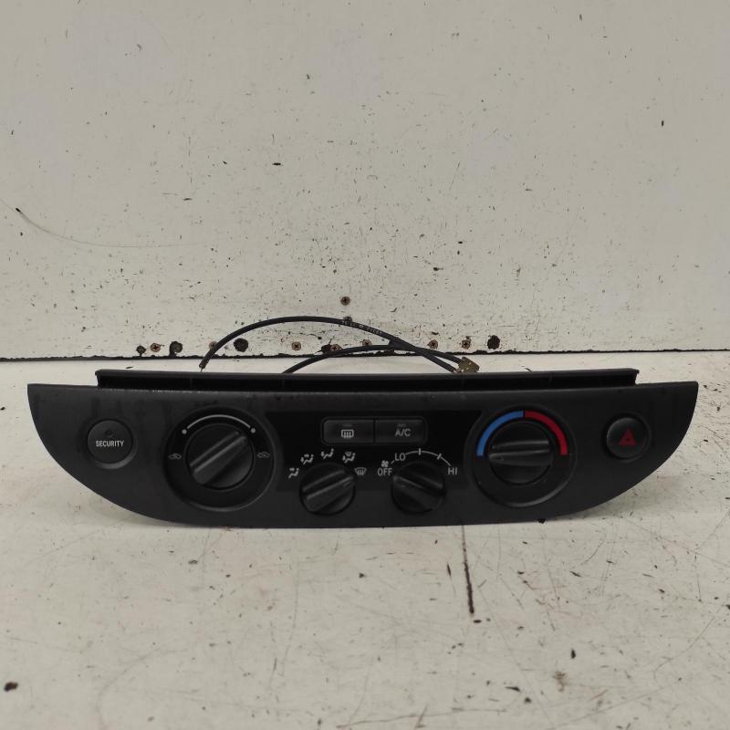 heater/aircon controls